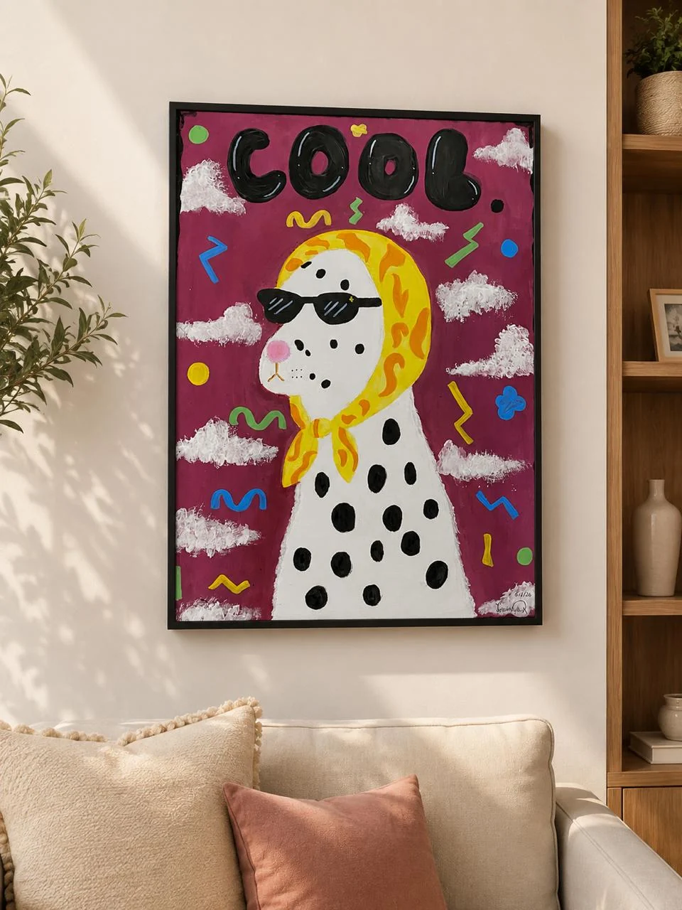 Cool Dog — producto JeroArt diseñado por Jerónimo